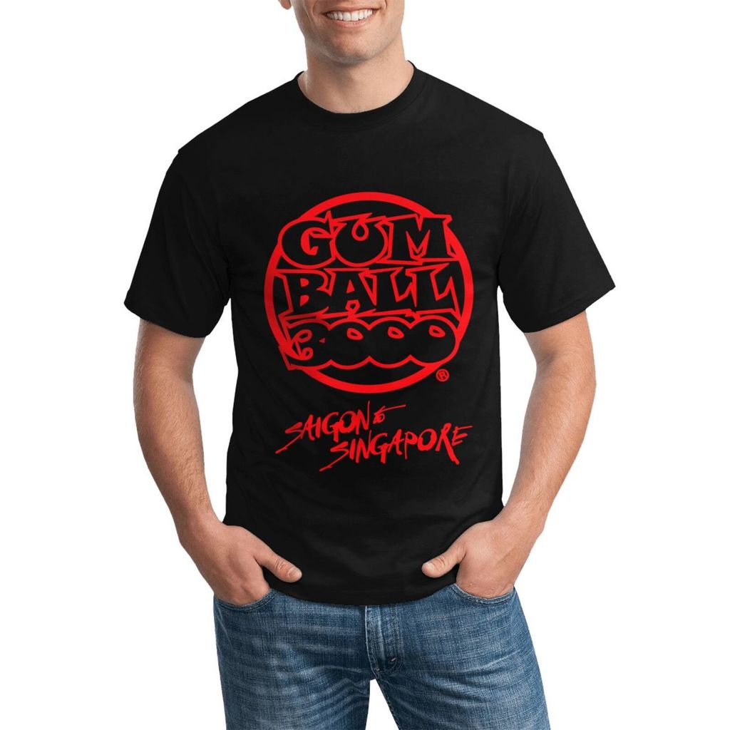 Gumball 3000 sikon To Essential 100% Cotton Plus Size Crew Neck T Shirt For All Seasons