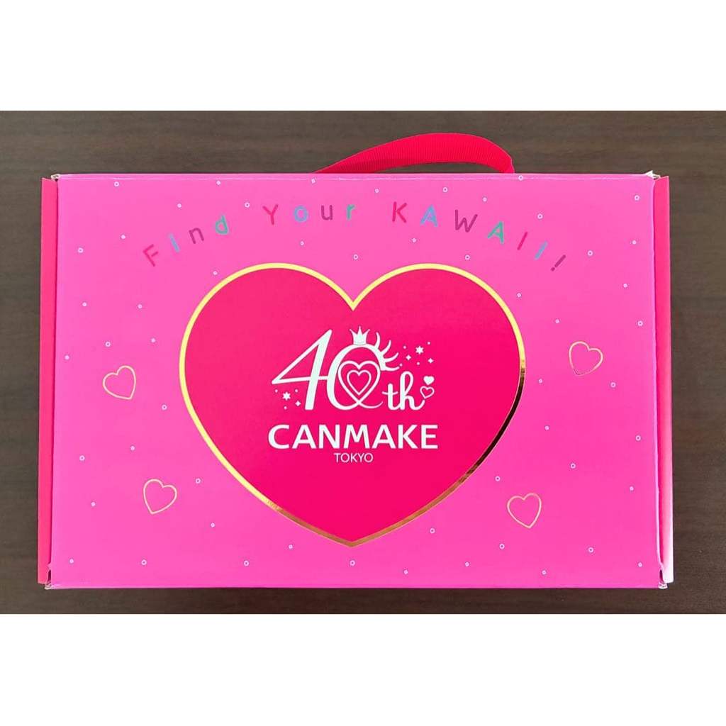 【Direct from Japan】CANMAKE TOKYO กล่องเครื่องสำอางฉลองครบรอบ 40 ปี Canmake【Japan Exclusive】