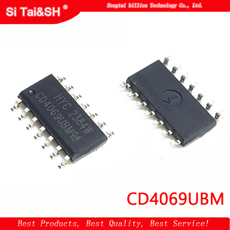 20PCS HEF4069UBT SOP14 HEF4069 SOP HCF4069 SMD CD4069UBM SOP 14 HEF4069BT ใหม่และต้นฉบับ IC