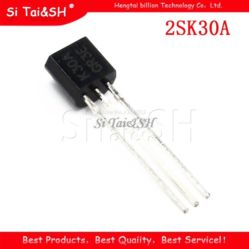 10PCS 2SK30A ถึง 92 K30A TO92 ทรานซิสเตอร์ MOS FET ใหม่