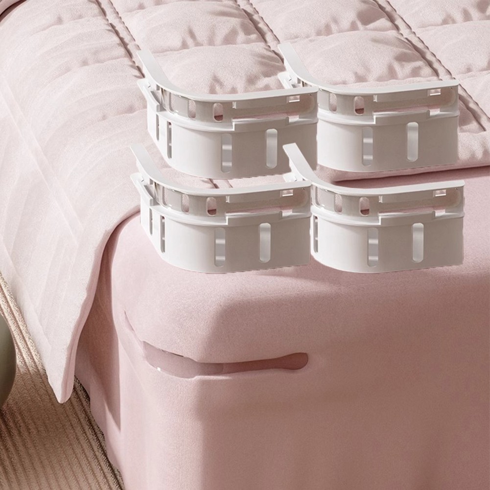 【จัดส่งทันที】Bed Sheet Holders Fasteners Bed Sheet Holder with Lock Strips Bed Corner Holders
