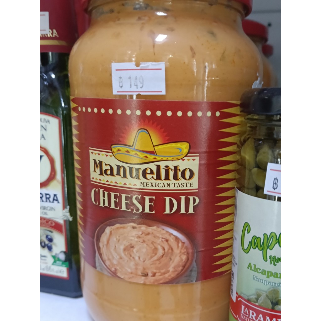 MANUELITO Mexican Cheese Dip * HUGE FAMILY / CATERING JAR * 1KG/ 1000g MEXICAN STYLE