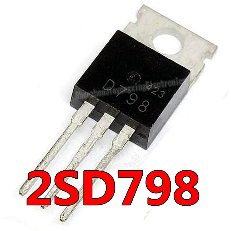 10 ชิ้น 2SD798 D798 ถึง 220 ทรานซิสเตอร์แรงดันไฟฟ้าสูง baondeton หลอด 6 a / 300 v ใหม่