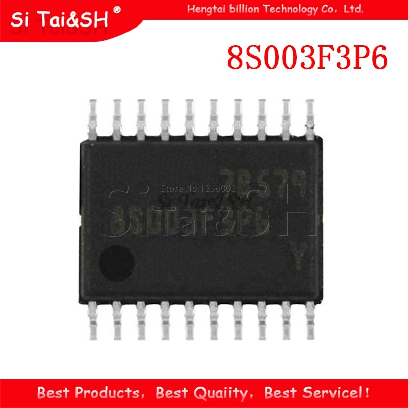 5PCS STM8S003F3P6 TSSOP 20 8S003F3P6 TSSOP20 STM8S003 TSSOP ใหม่และต้นฉบับ IC