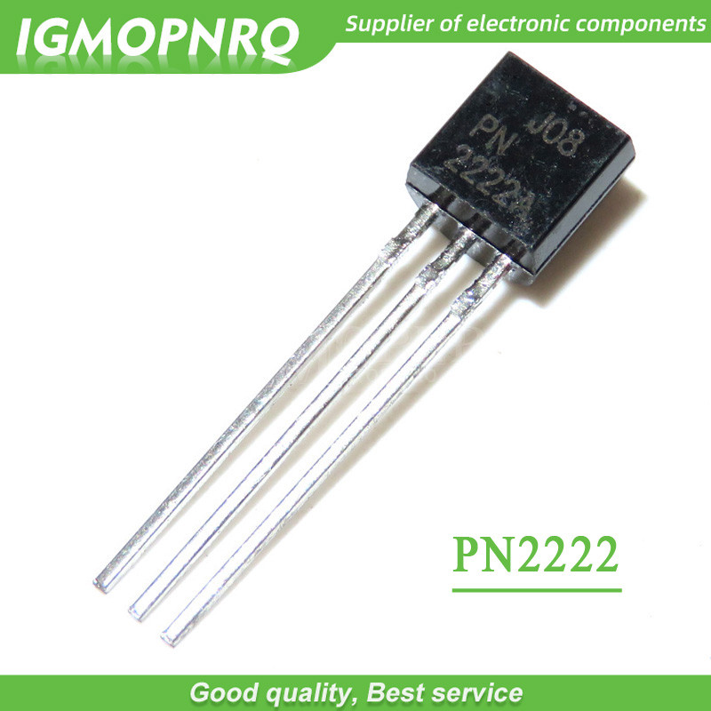 20 ชิ้น/ล็อตทรานซิสเตอร์ PN2222A PN2222 TO-92 NPN RF/ความถี่สูงขยาย HF ใหม่เดิม