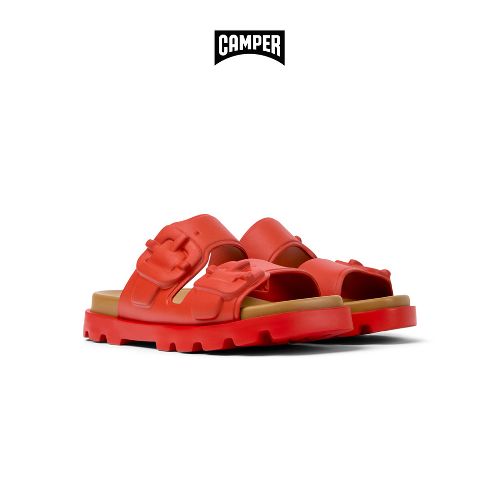 CAMPER รองเท้าแตะ ผู้หญิง รุ่น Brutus Sandal สีแดง ( SAN -  K201792-003 )