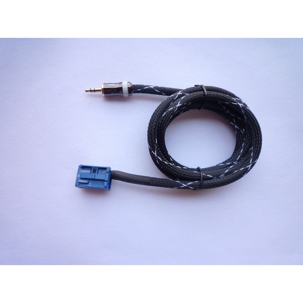 [as] Car AUX Input Mode Cable 3.5mm Male Input Interface Adapter for 307 for RD4