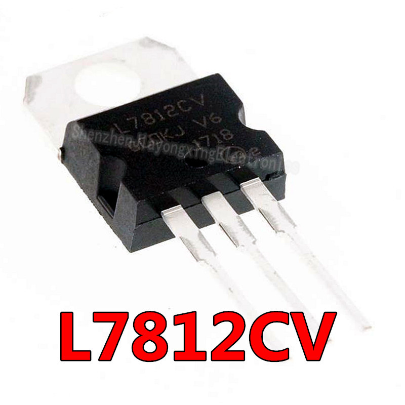 10PCS L7812CV TO220 L7812 ถึง 220 7812CV IC ใหม่และต้นฉบับ