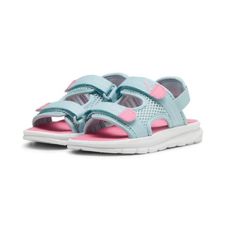PUMA Kids รองเท้าแตะสำหรับเด็ก PUMA Evolve สีฟ้า - 38914709