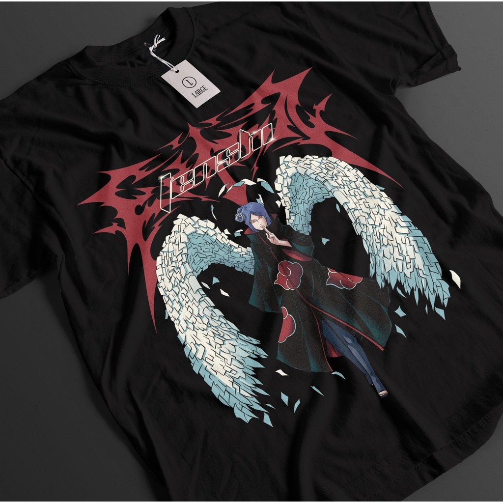 เสื้อยืด Naruto Konan & Akatsuki สำหรับทุกเพศ