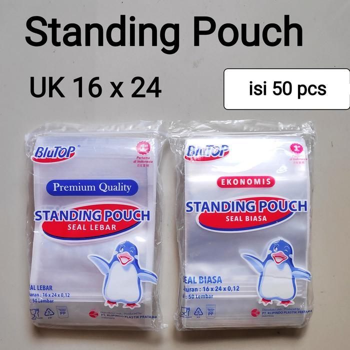 JahWa- Standing Pouch 16X24Cm/ Zipper/ Standing Clip Plastic/ Standing Packaging