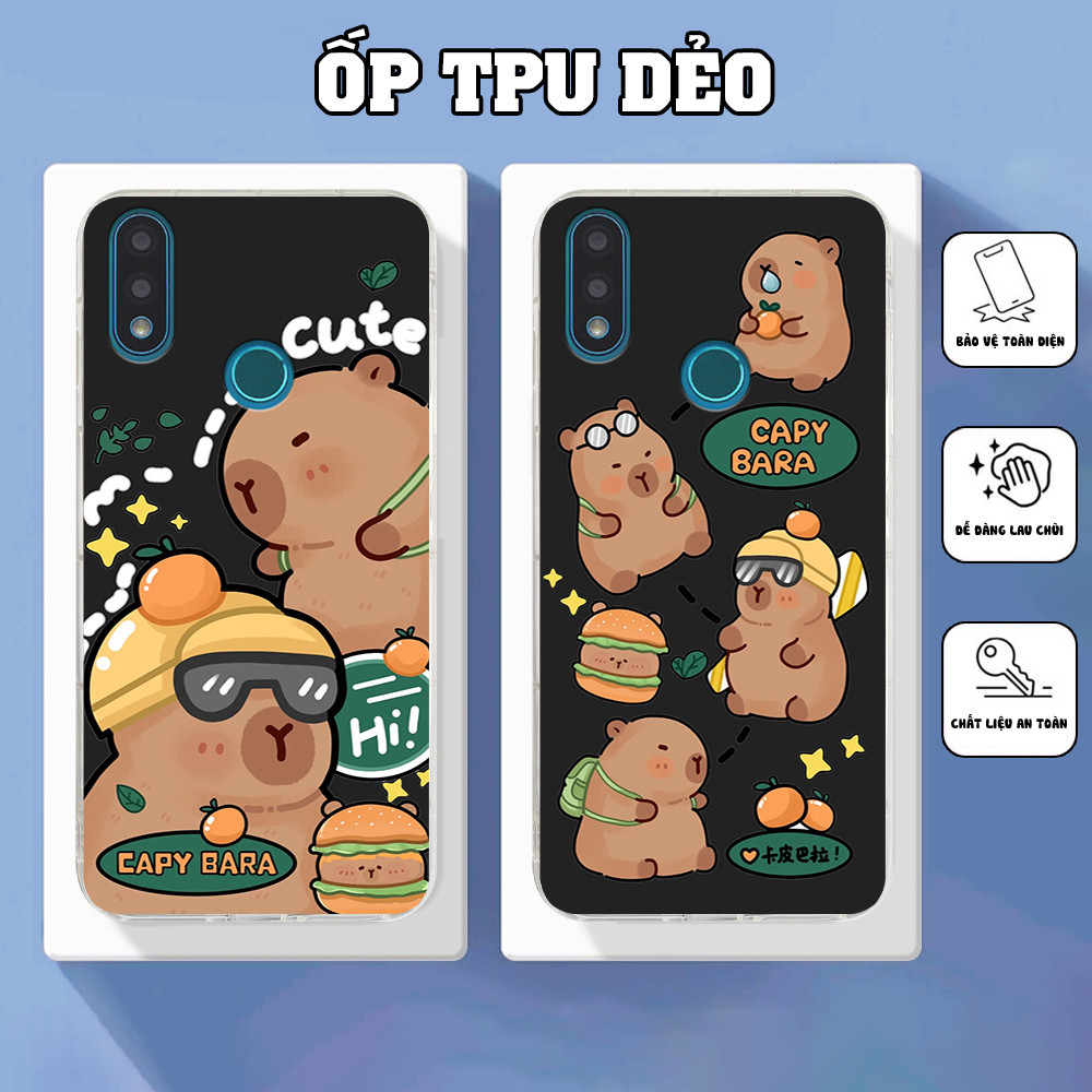 เคส Vsmart Joy 2 Plus / Joy2+ พิมพ์ลาย capy bara น่ารัก
