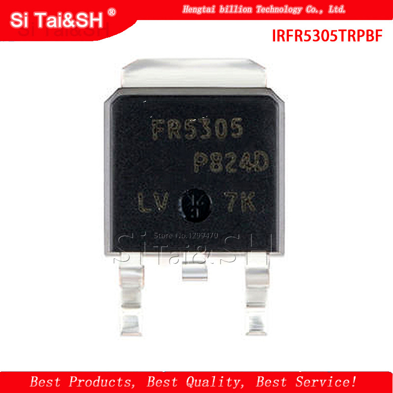 10 ชิ้น IRFR5305TRPBF TO252 IRFR5305 ถึง 252 FR5305 ใหม่และต้นฉบับ