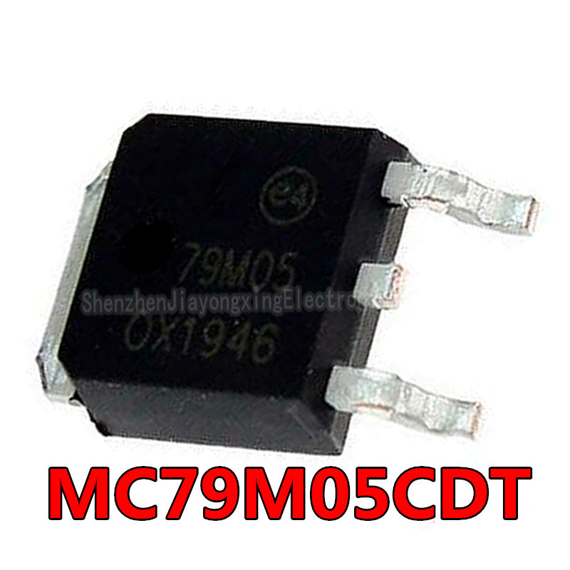10 ชิ้น/ล็อต MC79M05CDT 7905 79M05 5V TO252 ใหม่ original spot ขายร้อน