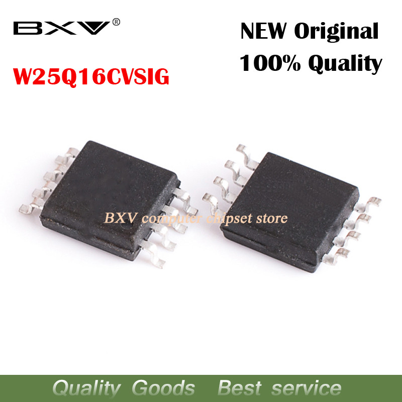 CR-10 ชิ้น/ล็อต W25Q16CVSIG W25Q16CVSIG 25Q16CVSIG SOP 8 2M X 8 SPI BUS SERIAL EEPROM ใหม่จัดส่งฟรี
