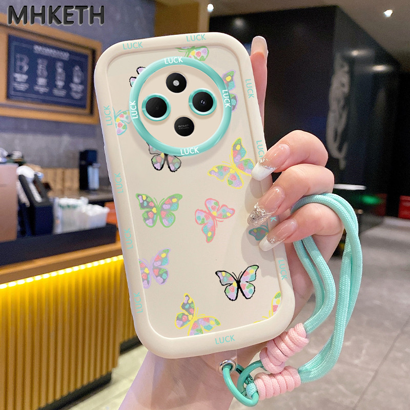 MHKETH เคสสำหรับ Xiaomi Redmi 14C 5G A4 5G A14R 5G POCO C75 5G POCO M7 5G เคส