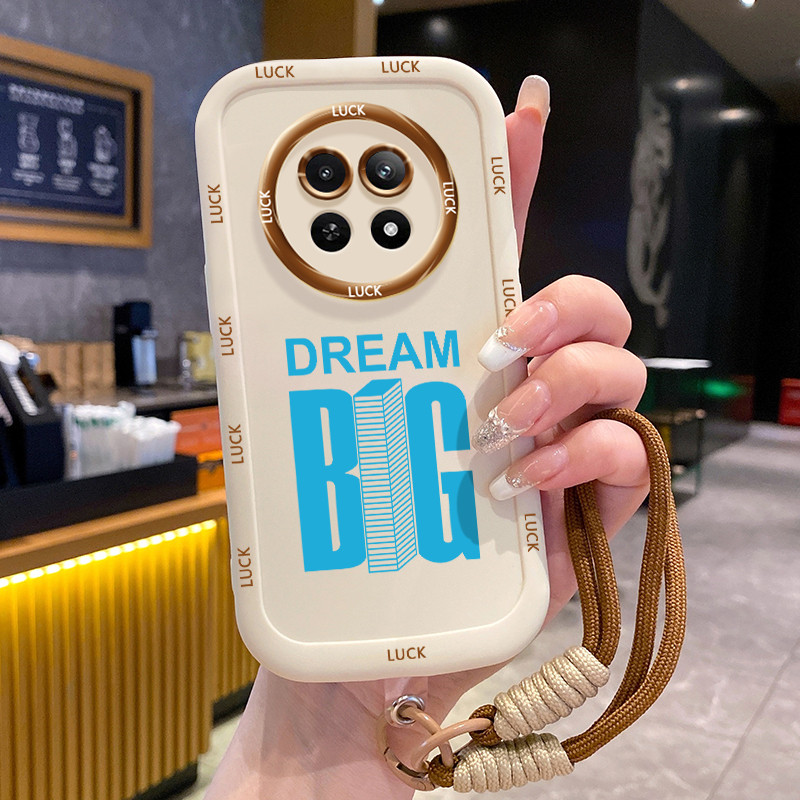 Realme 12 5G 13 5G C65 5G Narzo 70X 5G Narzo N65 5Gกรณีรุ่นใหม่พร้อมเชือกเส้นเล็ก