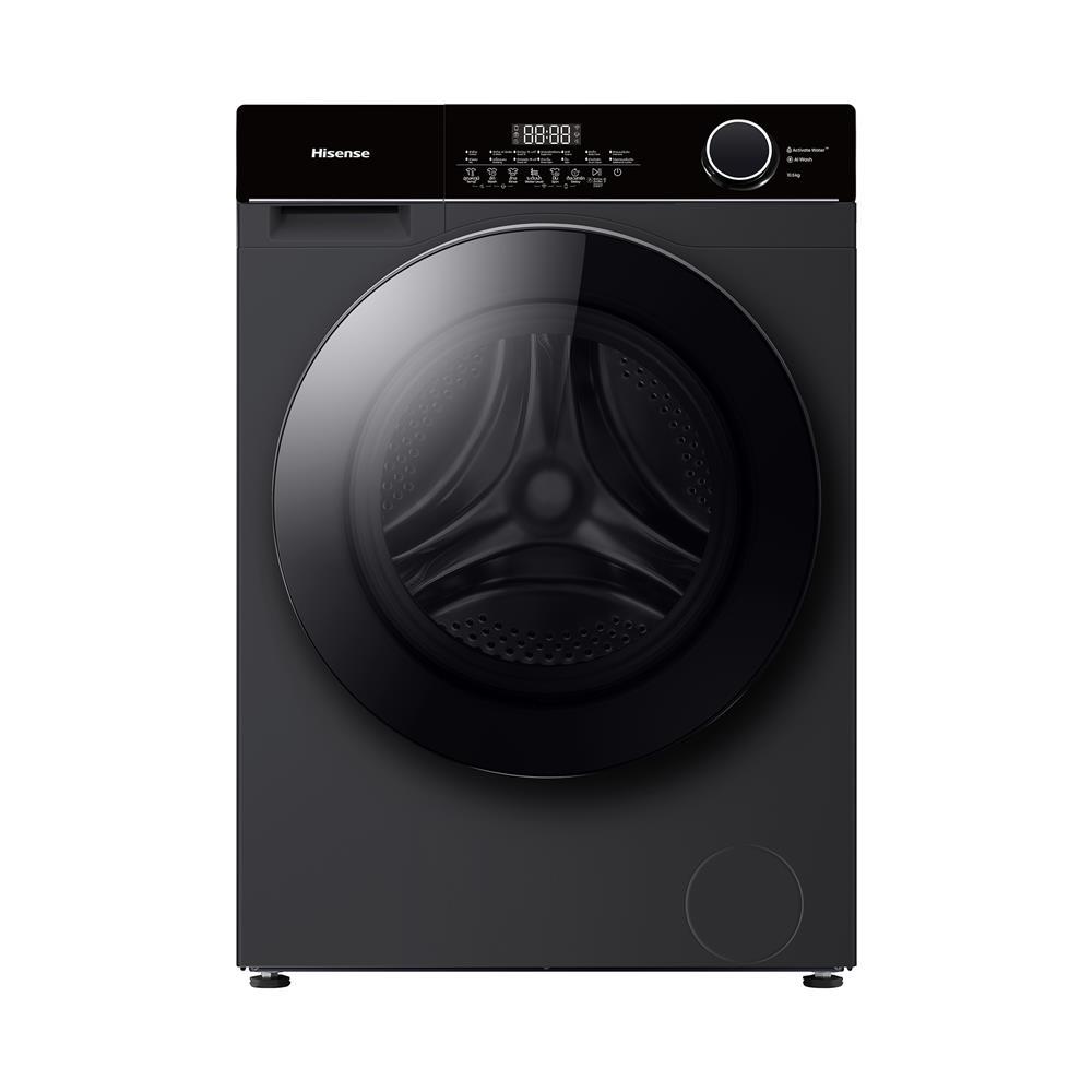 [จัดส่งพร้อมติดตั้ง] HomePro เครื่องซักผ้าฝาหน้า  WF105M3 10.5 กก. 1400 RPM อินเวอร์เตอร์ สีดำ แบรนด