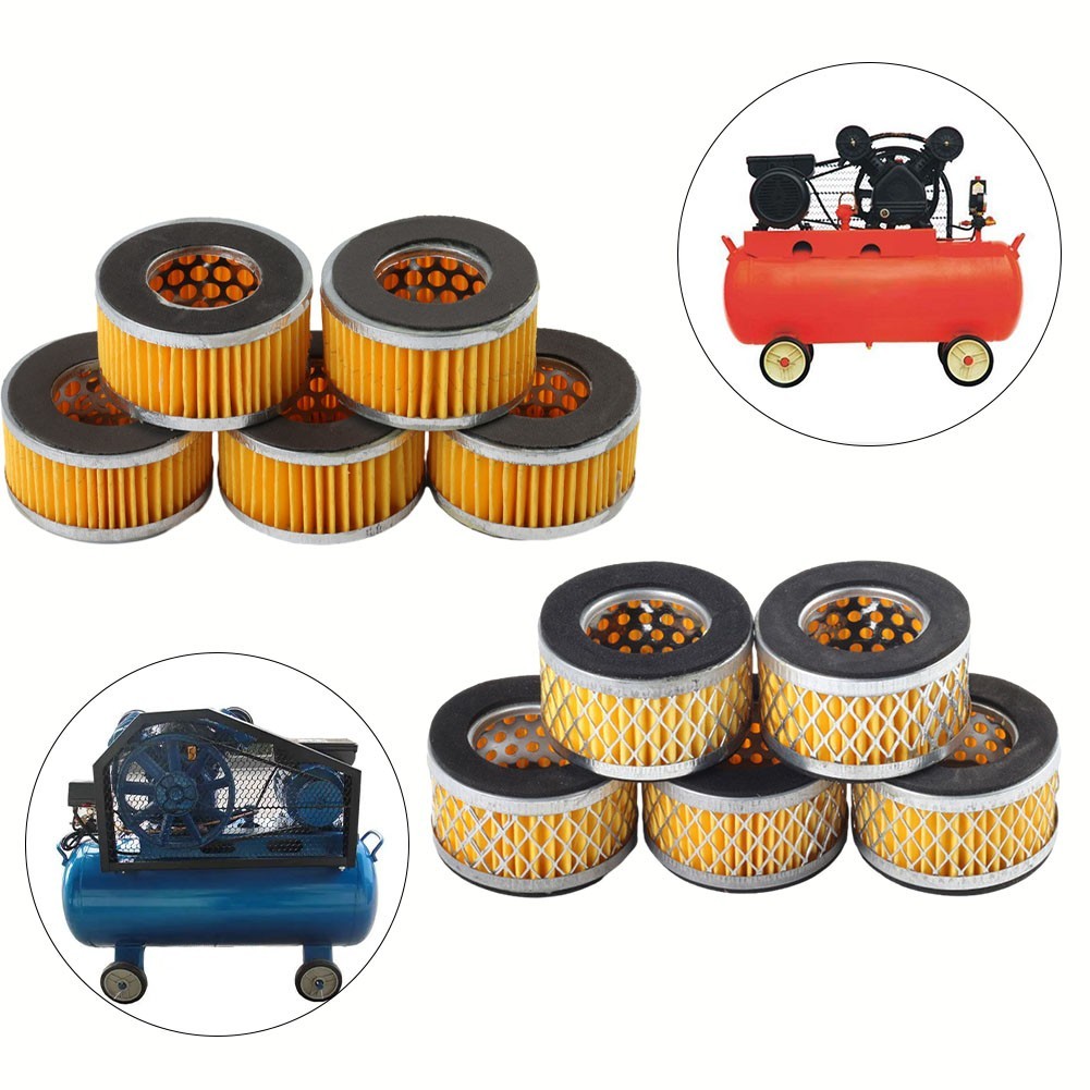 APRTY5pack Replacement Air Intake Paper Filter Element for Air Compressor 653638