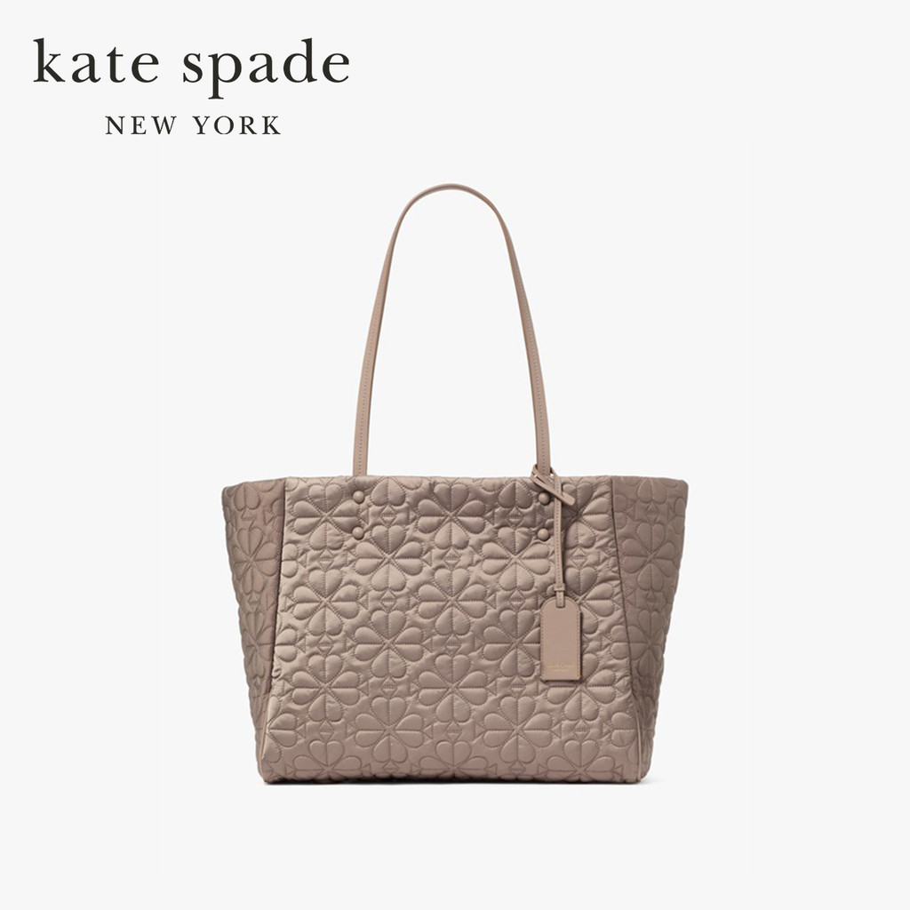 Kate Spade New York กระเป๋าโท้ท/กระเป๋าทรงสี่เหลี่ยมรุ่น Tilly Quilted Medium Tote Bag KL194 250 สี City Scape