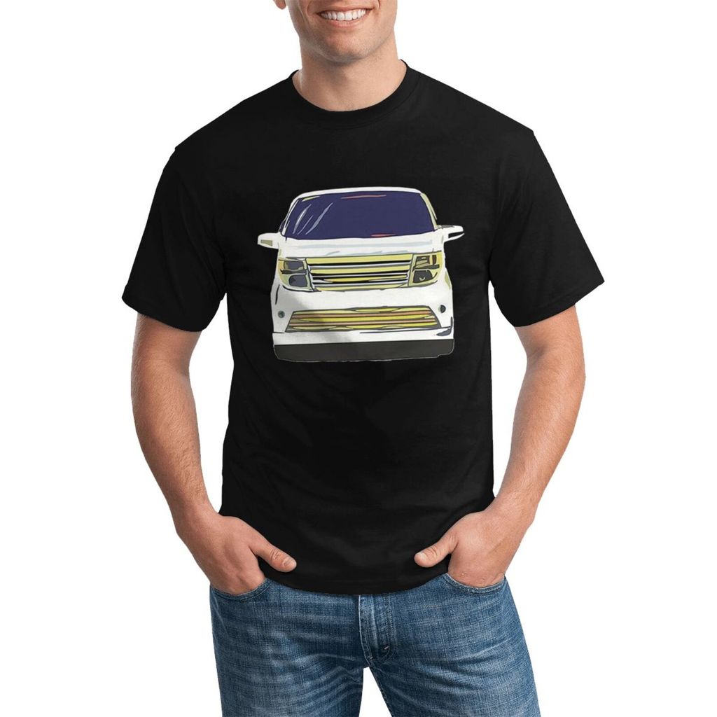 Elgrand E51 เสื้อยืดผ้าฝ้ายสำหรับทุกฤดูกาล