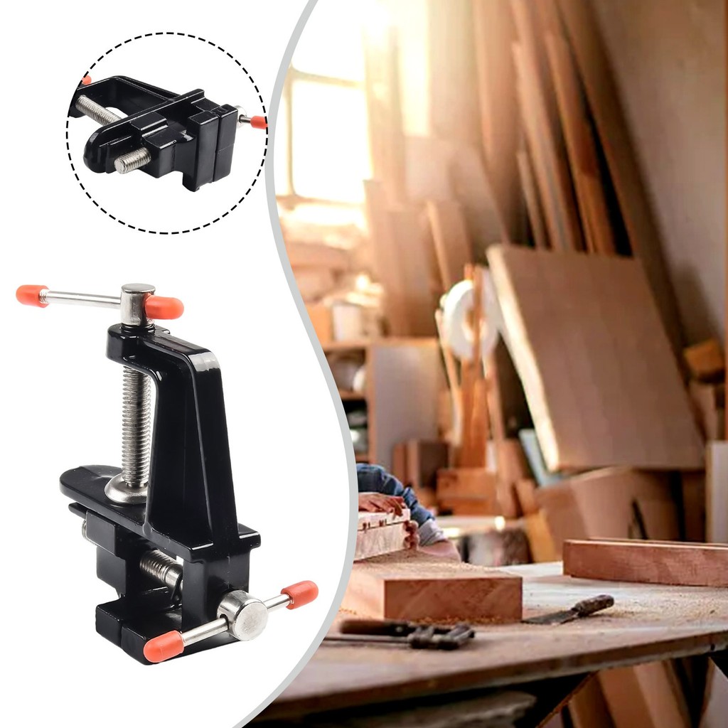 Mini Bench Vise อลูมิเนียมโต๊ะขนาดเล็ก Bench Vise Clamp เครื่องมืองานไม้