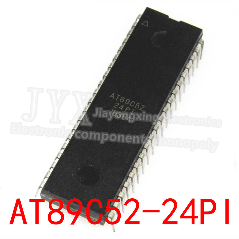 20 ชิ้น/ล็อต AT89C52 24PI AT89C52 AT89C52 24PC AT89C52 24PU 89C52 MCU 8BIT 8KB แฟลช DIP 40