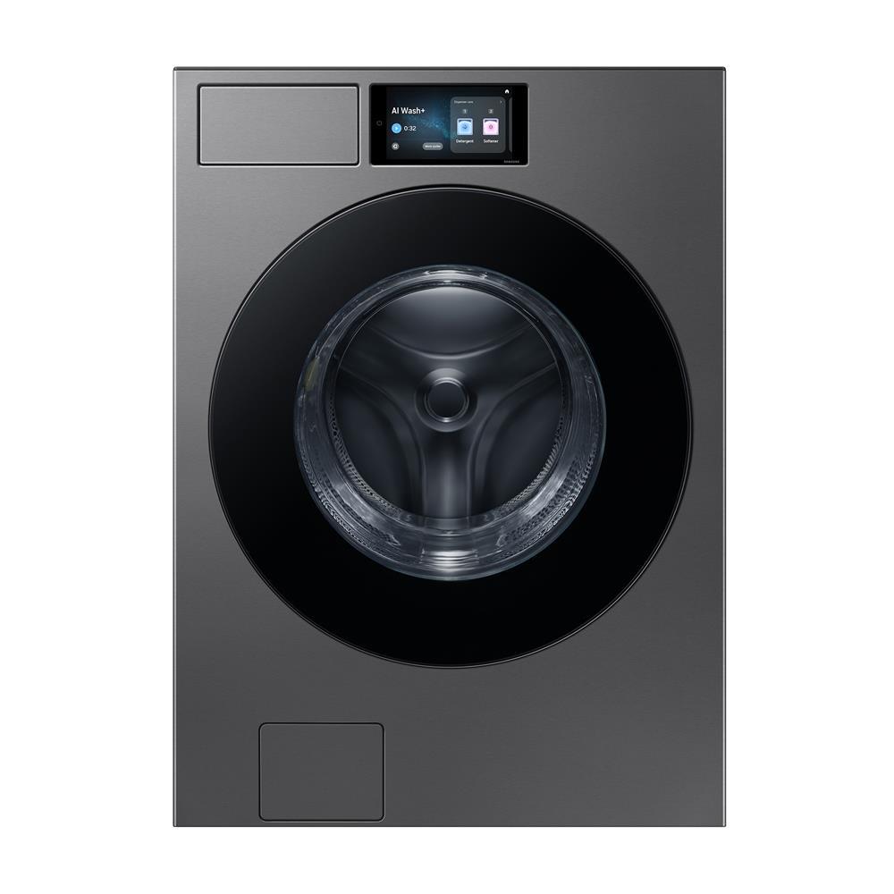 [จัดส่งพร้อมติดตั้ง] HomePro เครื่องซักผ้าฝาหน้า  WF90F25ADSST 25 กก. 1100RPM อินเวอร์เตอร์ สีดำ แบร