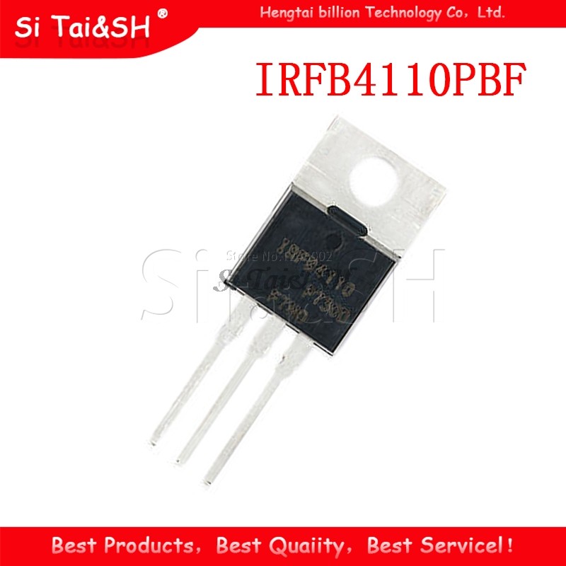 10PCS IRFB4110PBF TO220 IRFB4110 B4110 ถึง 220 ทรานซิสเตอร์ MOS FET ใหม่