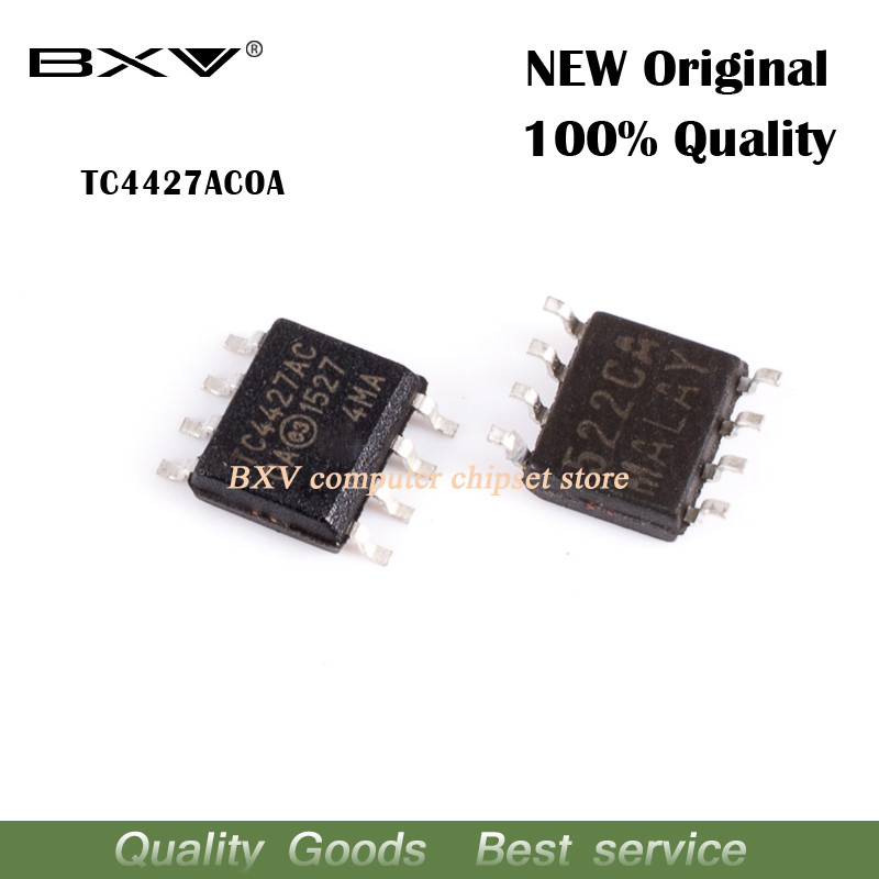 CR-10PCS TC4427ACA SOP 8 TC4427 SOP TC4427AEOA TC4427A SMD MOSFET driver ใหม่และต้นฉบับ