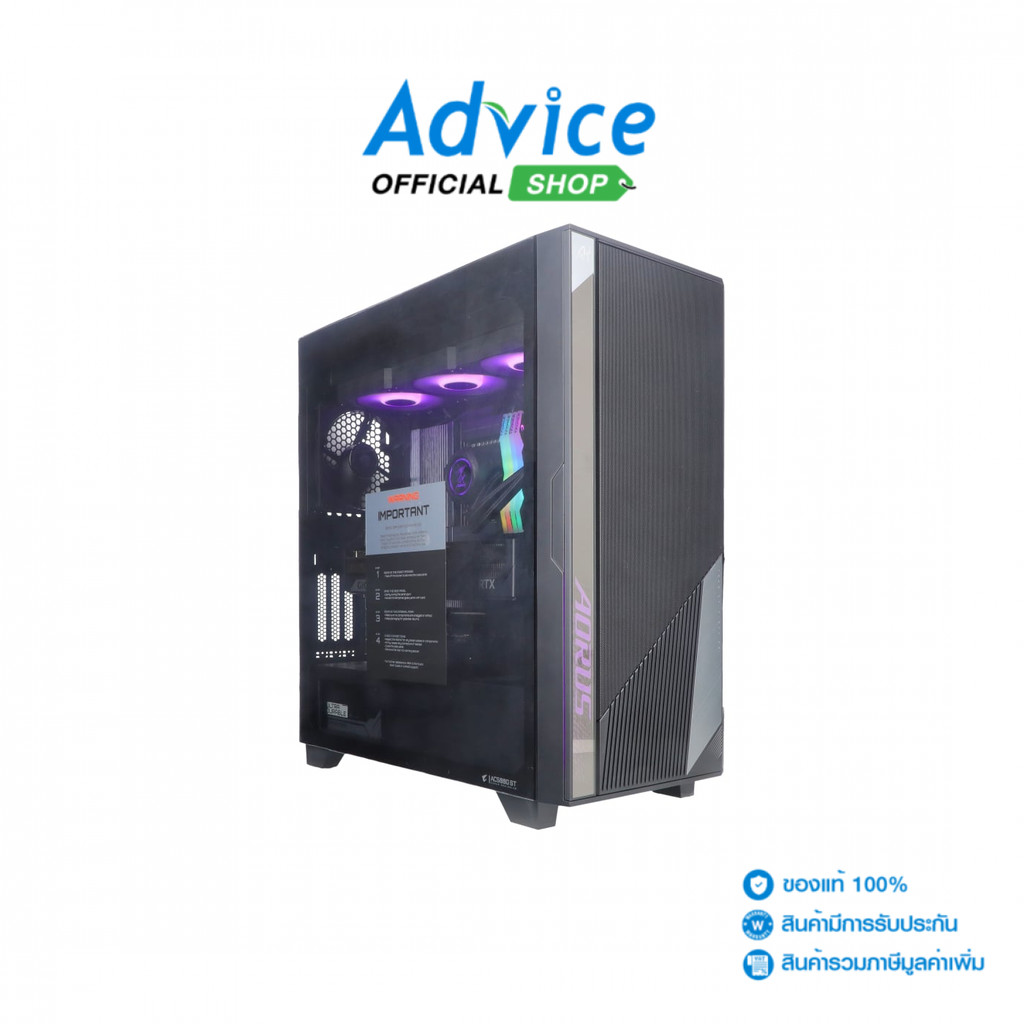 คอมประกอบ GIGABYTE AITOP : Computer Set intel #i375 ULTRA 9 285K RTX5090 32GB GIGABYTE WINDFORCE (OC