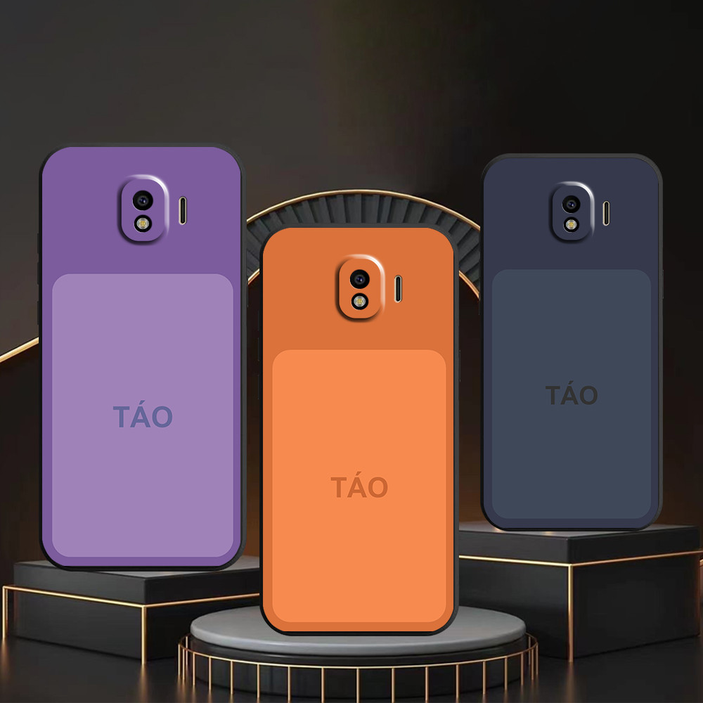 เคส Samsung J2 Pro / J2 Core / J4 พิมพ์ลายสีแอปเปิ้ล