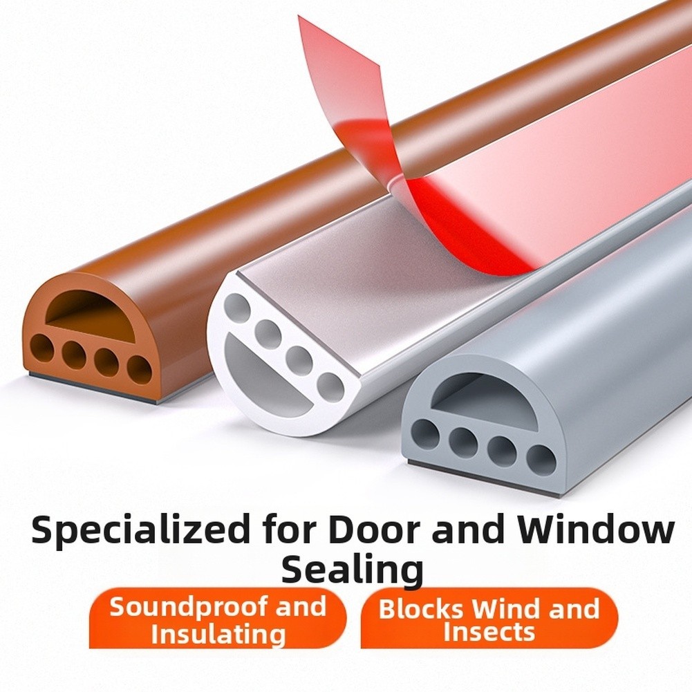 มีรูพรุน Weather Strip Strip กันเสียงซีลสําหรับประตู WINDOWS 6M Self