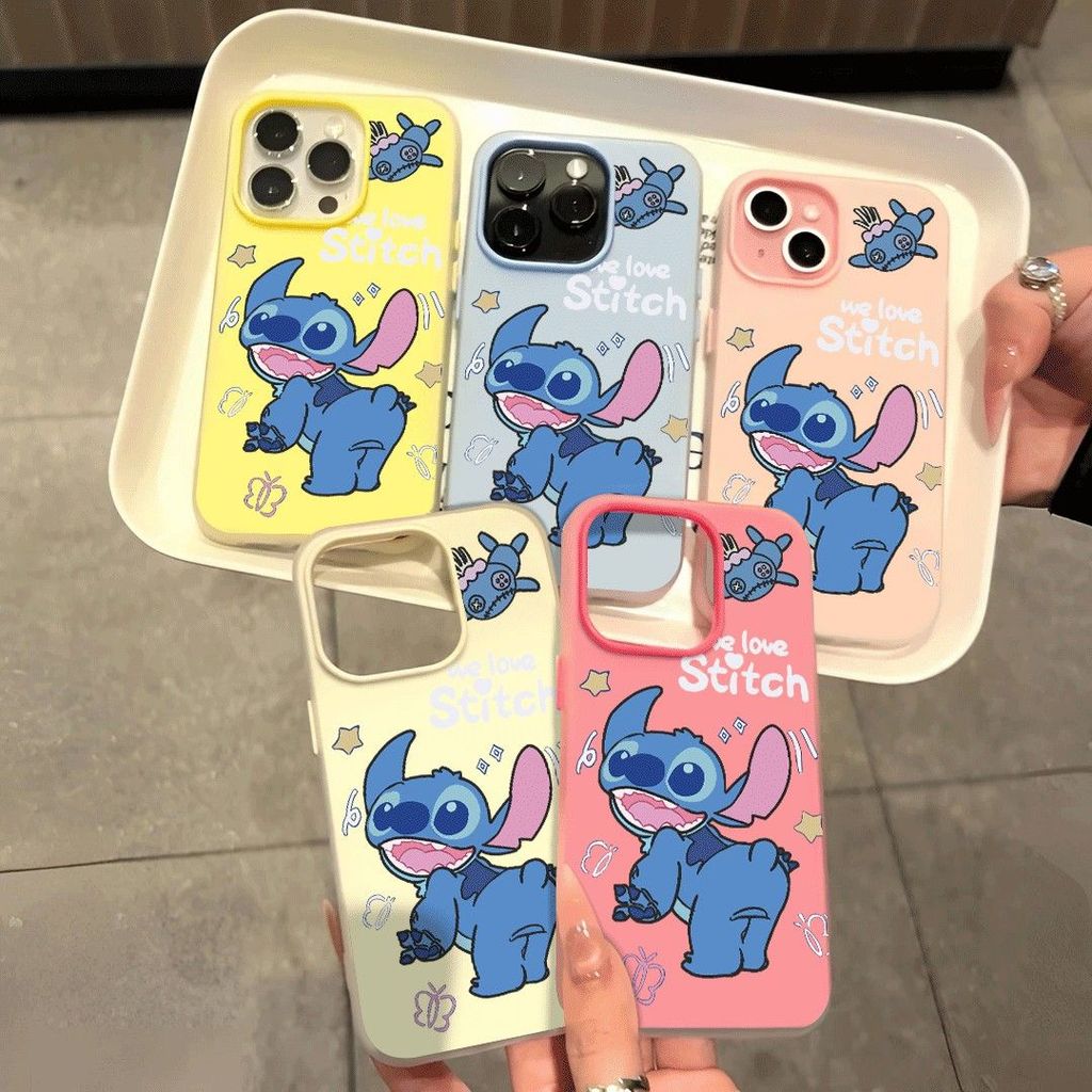 Stitch 2 In 1 Cartooncase Hp Redmi 15C 15 Poco F7 Note 14 13X 13C 14C Case