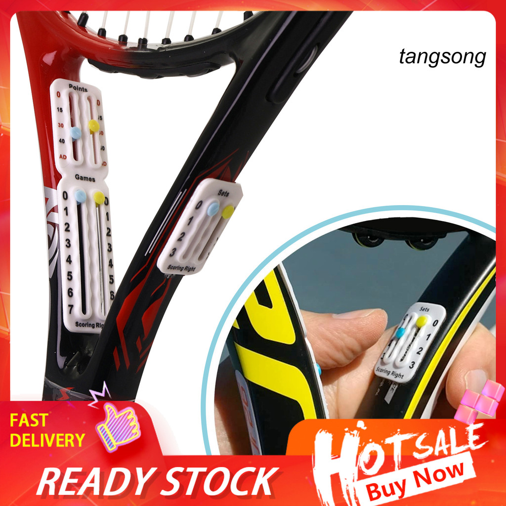 [TAN]Tennis Score Keeper สําหรับแร็กเก็ต Padel ติดตั้งง่าย Pickleball Paddle Scorekeeper Mini Score 