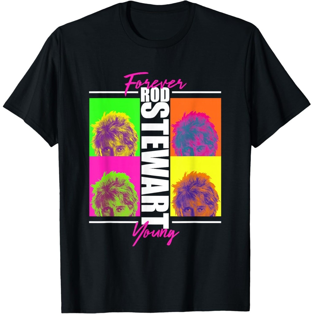 เสื้อยืด Rod Stewart Forever Young