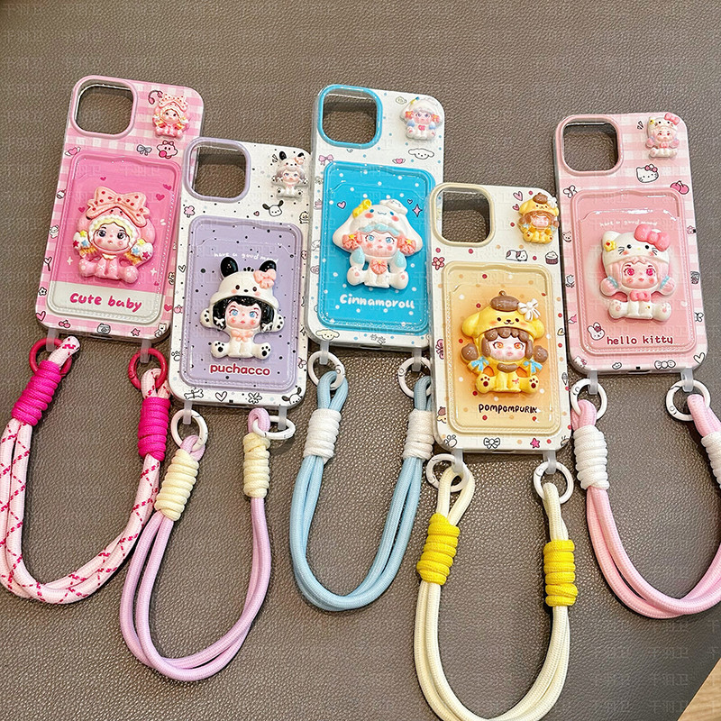 KB838 For Vivo V40 SE V30 Lite V29 Pro V27 V25 E V23 V20 V17 Neo V15 V9 X200 FE X100 X90 X80 X70 T X60 X50 X30 X27 X23 4G 5G Card Holder Phone Case - รูปที่ 3