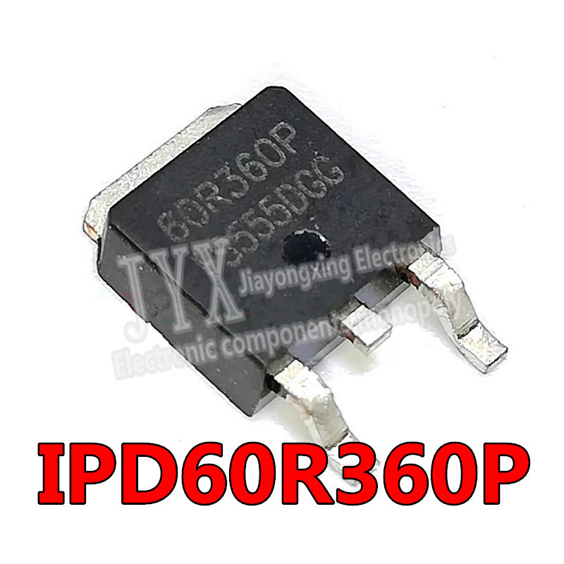 10 ชิ้น IPD60R360P ถึง 252 60R360P IPD60R360 MMD60R360PRH TO252 60R360Q 60R360 SOT