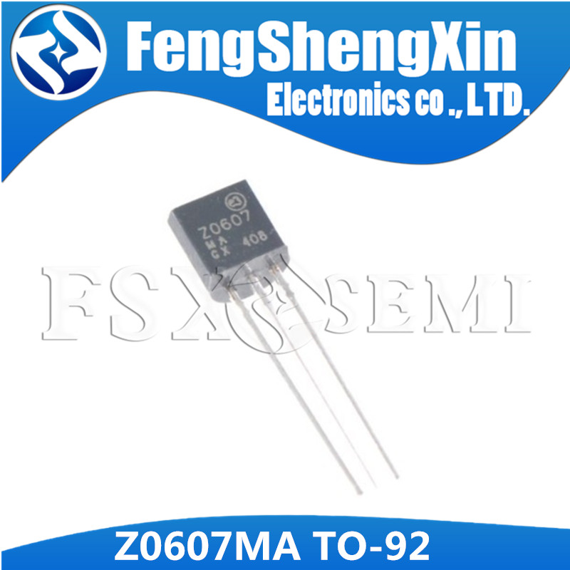 20-50 ชิ้น/ล็อตใหม่ Z0607 Z0607MA TO-92 TRIAC 0.8A/600V
