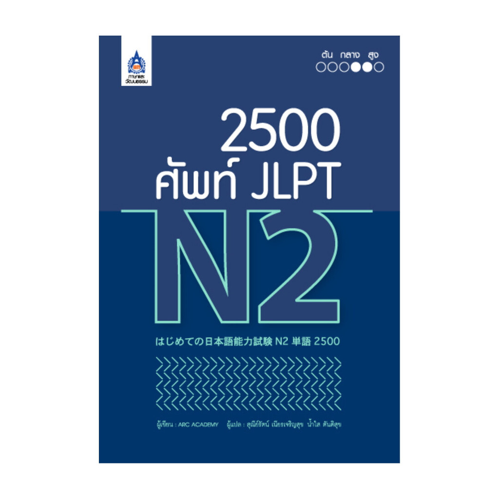 หนังสือพร้อมส่ง 2,500 ศัพท์ JLPT N2