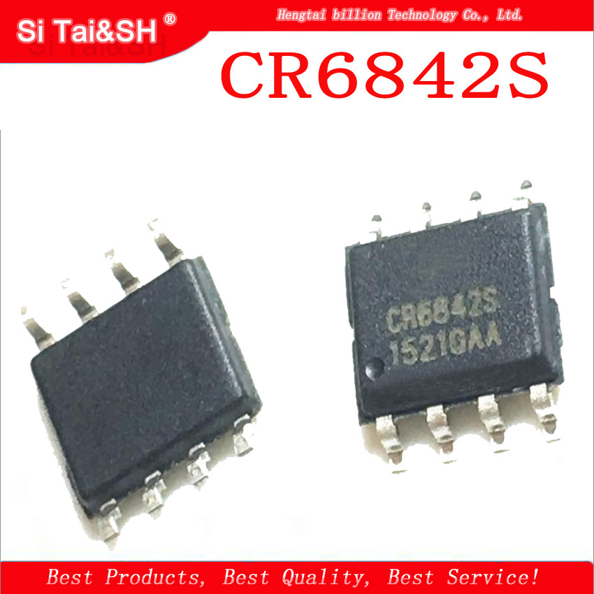 5 ชิ้น/ล็อต CR6842S CR6842 SOP 8 ใหม่ LCD power control ชิป patch Integrated block วงจรรวม