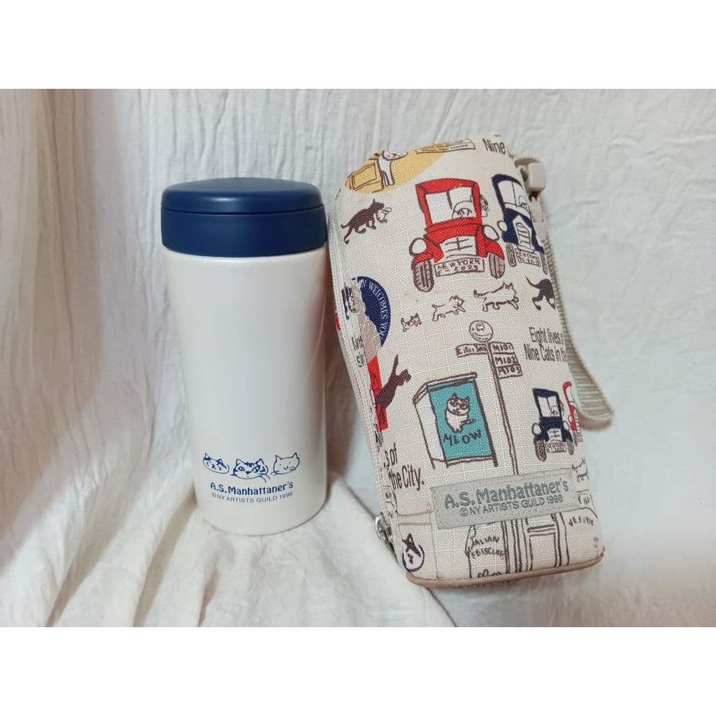 【Direct from Japan】ชุดกระติกน้ำและฝาปิด Manhattaners, กระติกน้ำร้อน Tiger【Japan Exclusive】