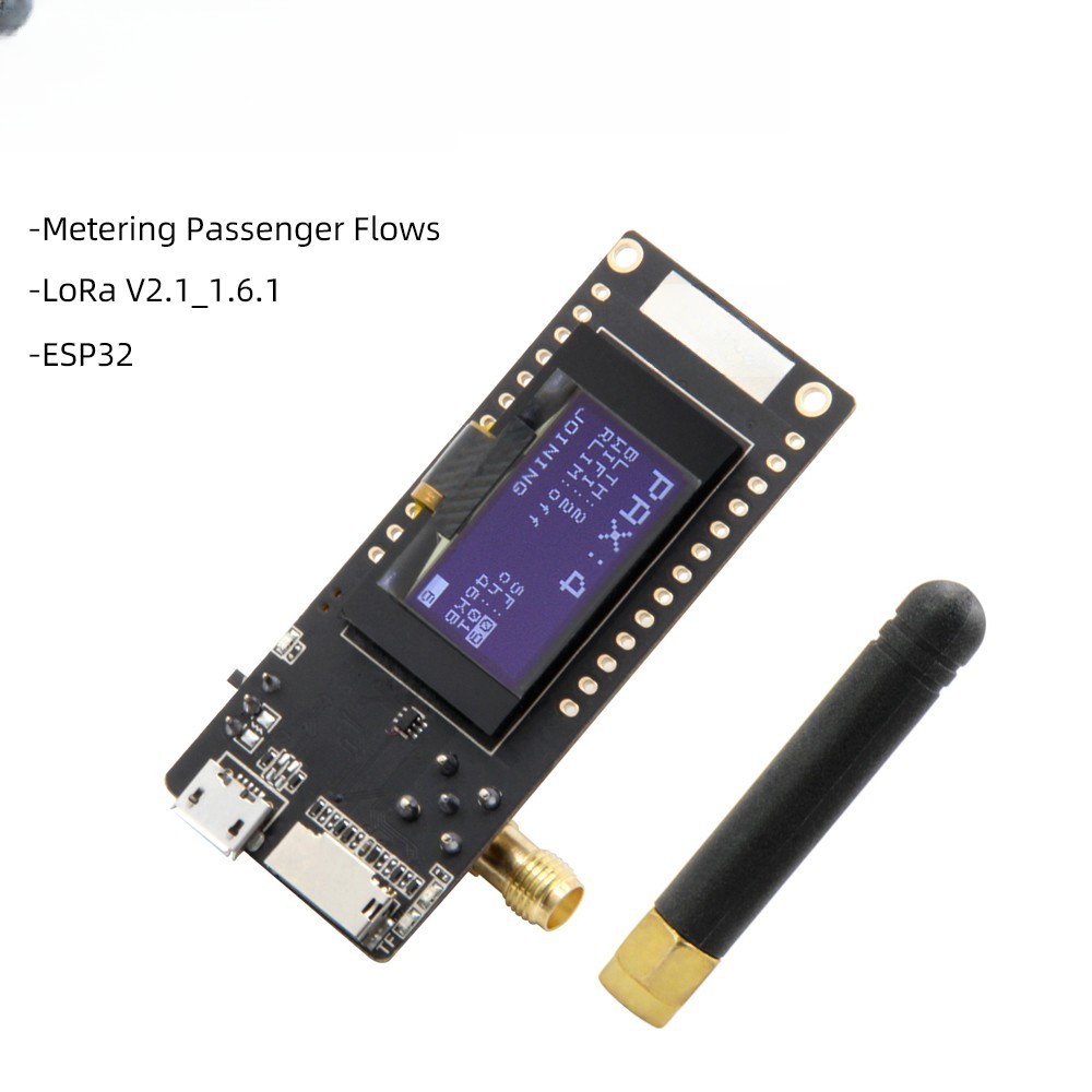 สําหรับ TTGO V2.1 สําหรับ ESP32 433MHz สําหรับ OLED สําหรับการ์ด SD โมดูลไร้สาย WIFI
