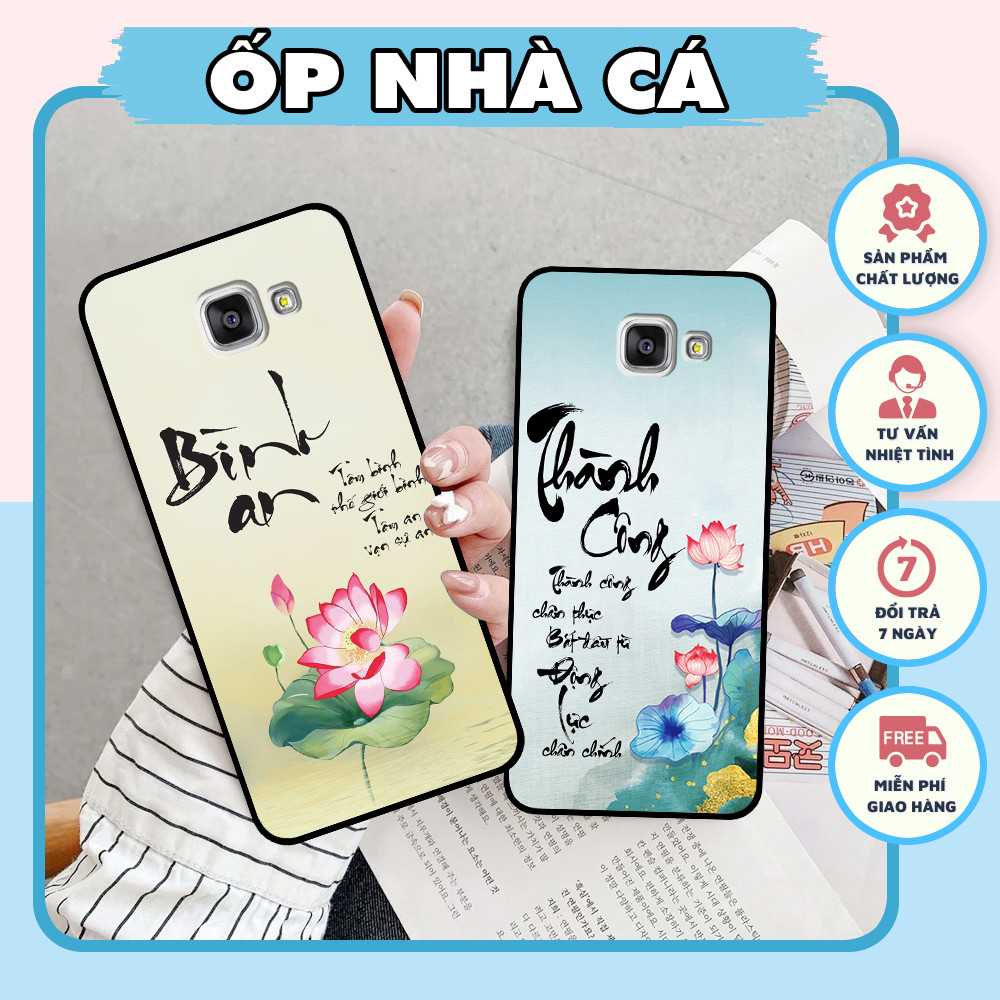 เคส Samsung A3 2016 / A5 2016 / A7 2016 พิมพ์ลายการประดิษฐ์ตัวอักษรสําเร็จ