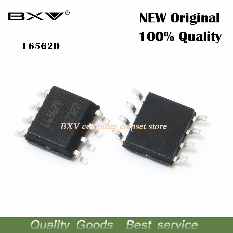 CR-10PCS L6562D SOP8 L6562 SOP SMD L6562DTR SOP 8 ใหม่เดิม