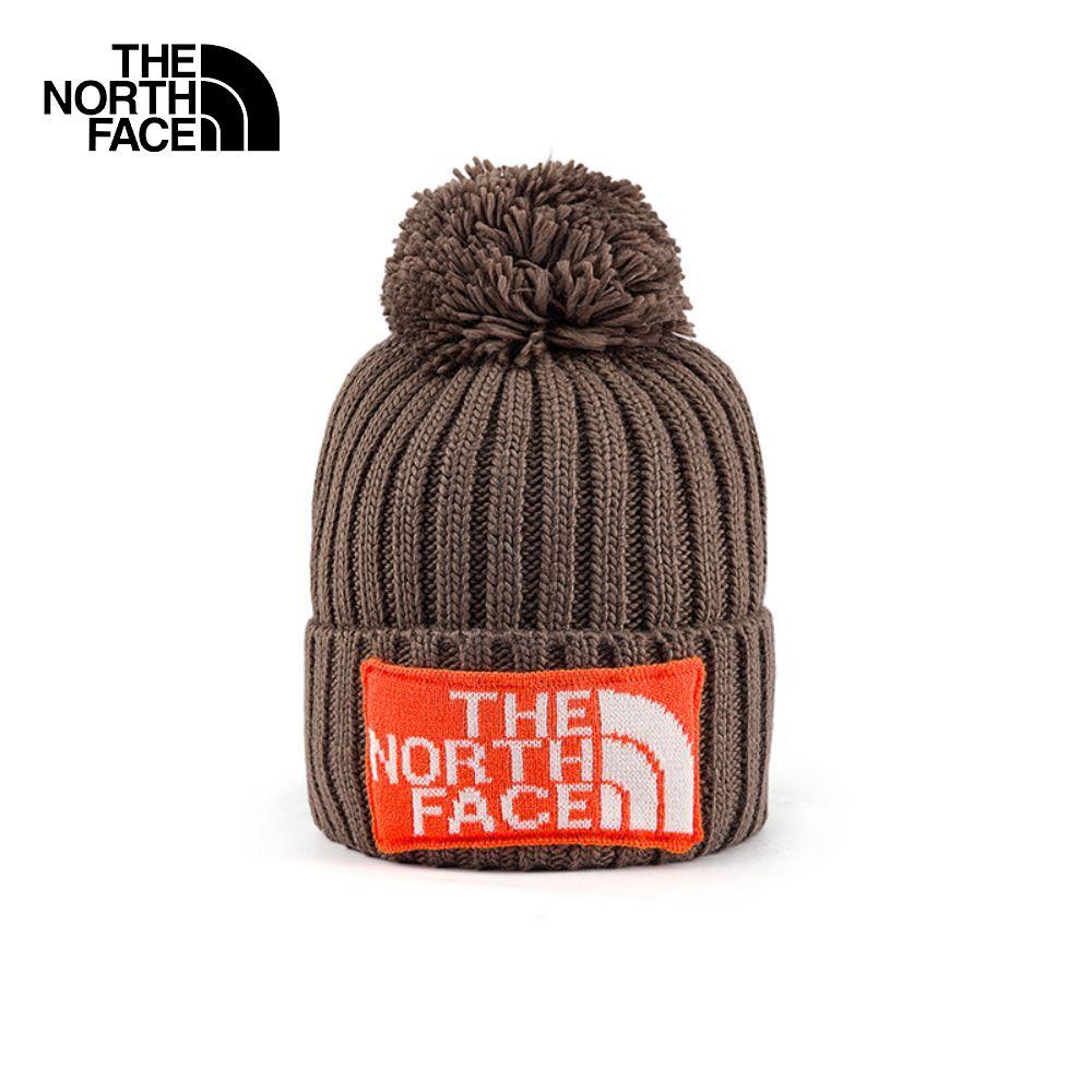 THE NORTH FACE قبعة بيني Heritage Ski Tuke — بني/برتقالي — صورة 2