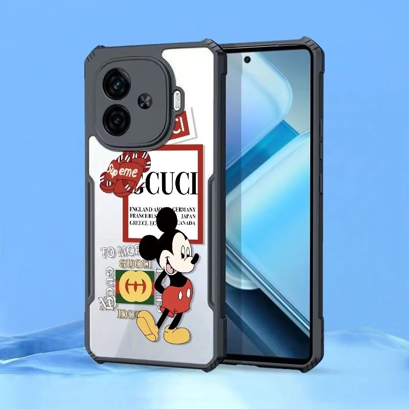 CASE CLEAR MOTIF FUSION SHOCKPROOF สําหรับ VIVO IQ00 Z5 IQ00 Z7 4G/T2 4G IQ00 Z8/IQ00Z8X 5G IQ00 Z9 