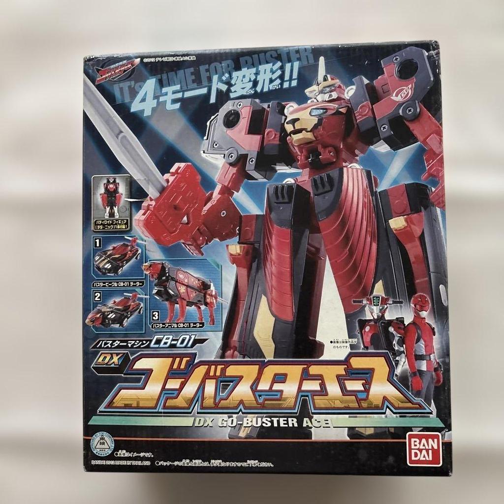 【Direct from Japan】【DX Buster Machine CB-01 Go-Buster Ace】Tokusou Sentai Go-Busters｜แปลงร่างได้ 4 โห