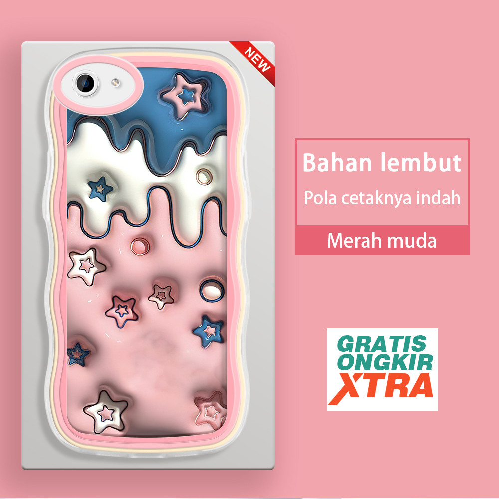 HP OPPO F1S F3 F5 PLUS F7 YOUTH F9 F11 PRO lite A3 A7X A59 A59S Ocean และ Stars Soft Case สบายอินเทร