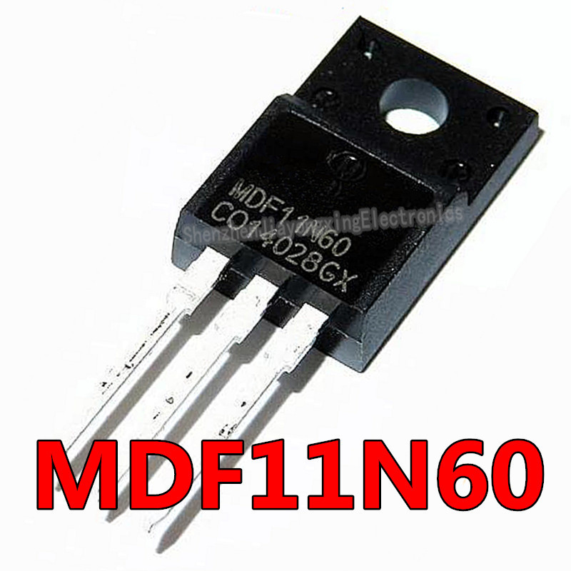 10PCS MDF11N60 11N60 ถึง 220F TO220 MDF11N60TH ใหม่เดิม